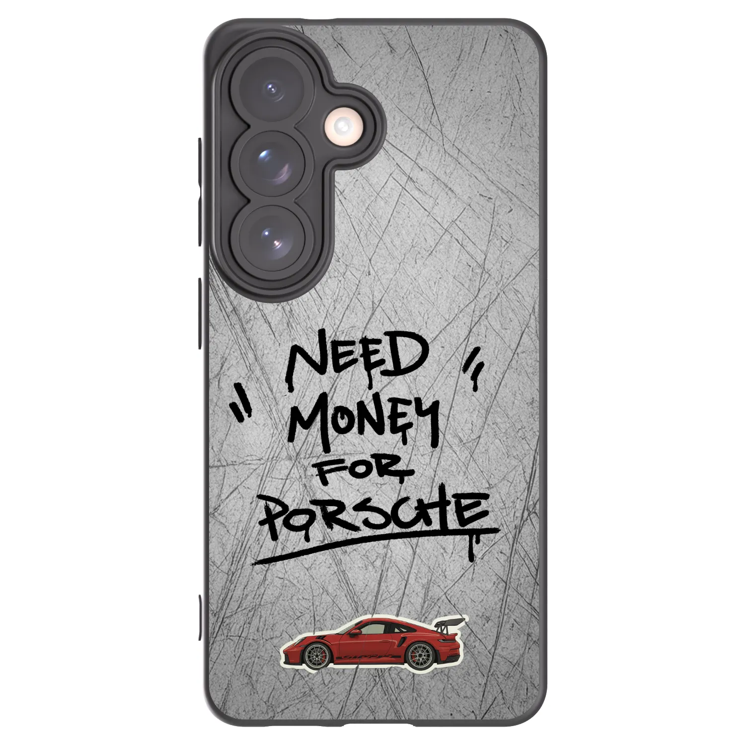 Picasee fekete szilikon tok az alábbi mobiltelefonokra Samsung Galaxy S26 - Grey Drift