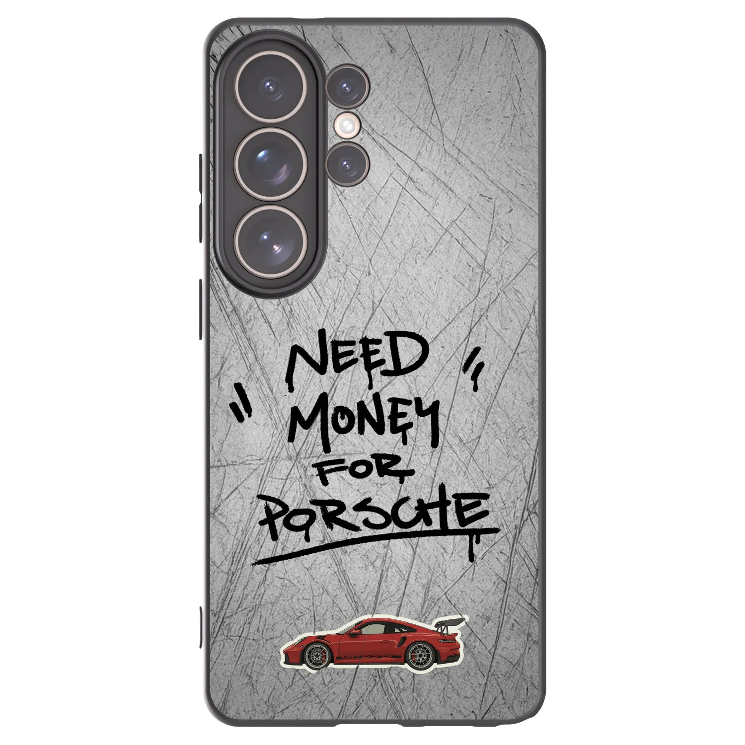 Picasee fekete szilikon tok az alábbi mobiltelefonokra Samsung Galaxy S26 Ultra - Grey Drift