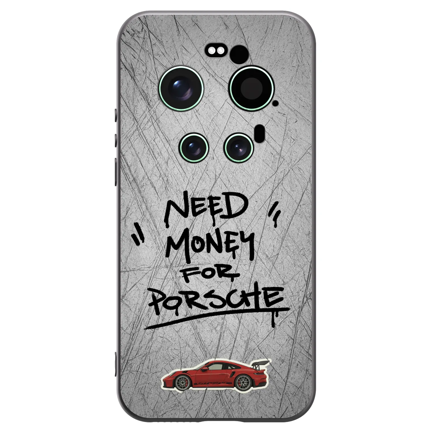 Picasee fekete szilikon tok az alábbi mobiltelefonokra Xiaomi 17 Ultra - Grey Drift