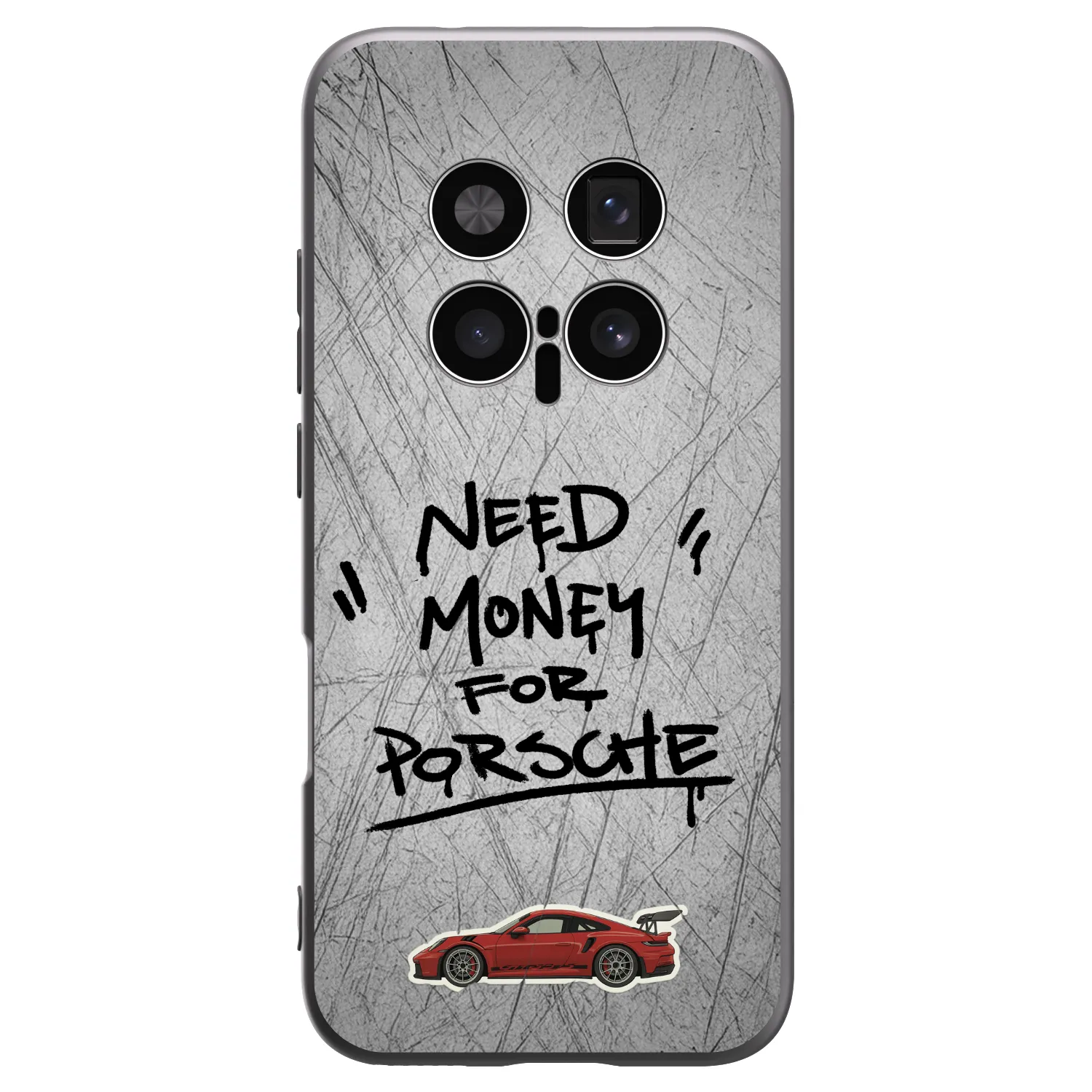 Picasee fekete szilikon tok az alábbi mobiltelefonokra Honor Magic8 Pro 5G - Grey Drift