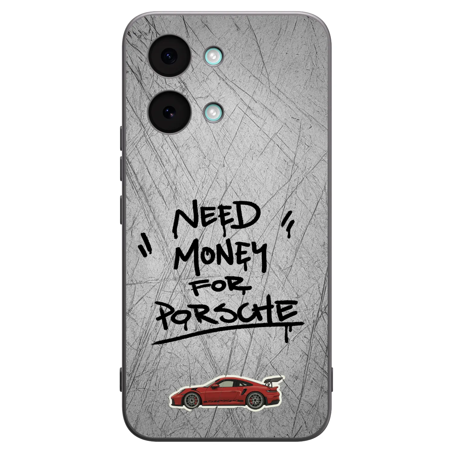 Picasee fekete szilikon tok az alábbi mobiltelefonokra Xiaomi Poco X8 Pro Max - Grey Drift