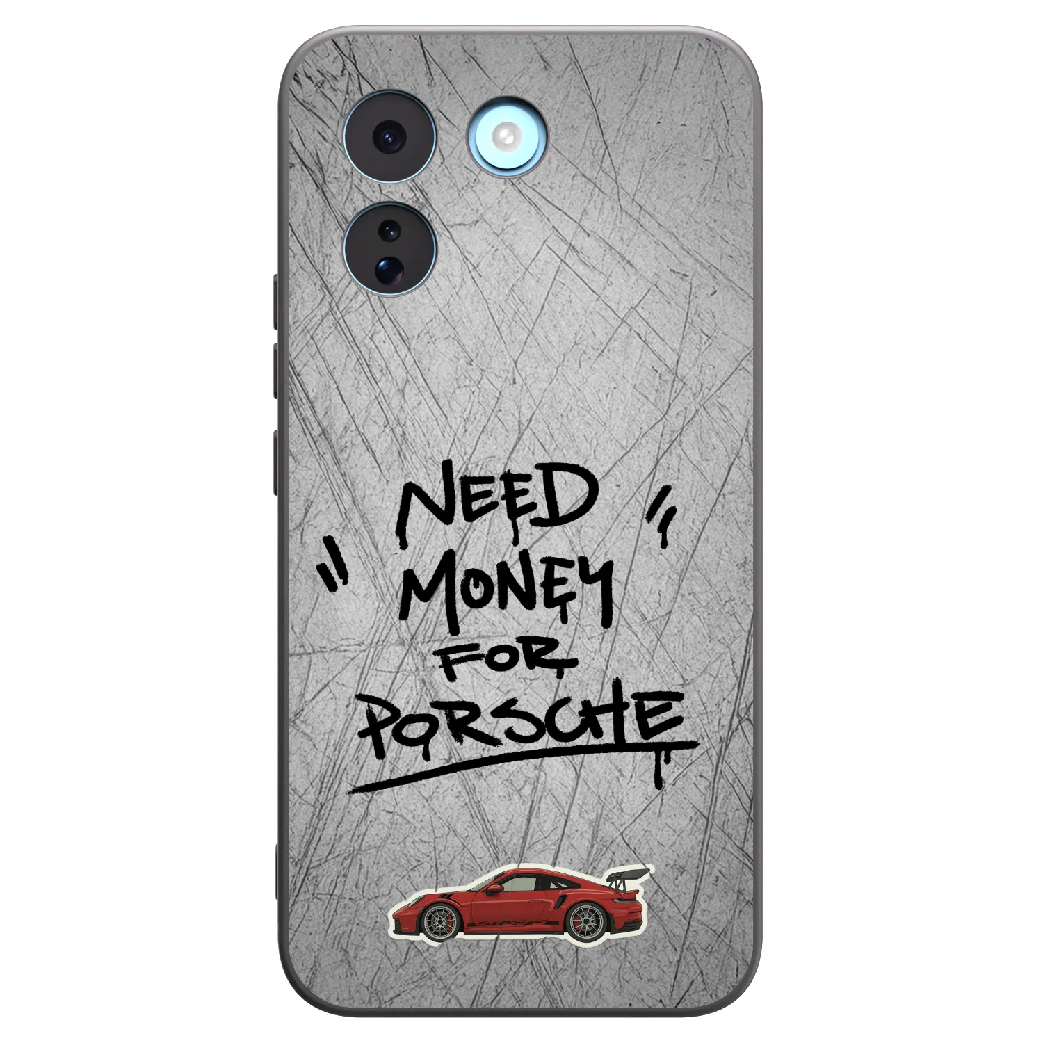 Picasee fekete szilikon tok az alábbi mobiltelefonokra Xiaomi Redmi Note 17 Pro MAX 5G - Grey Drift