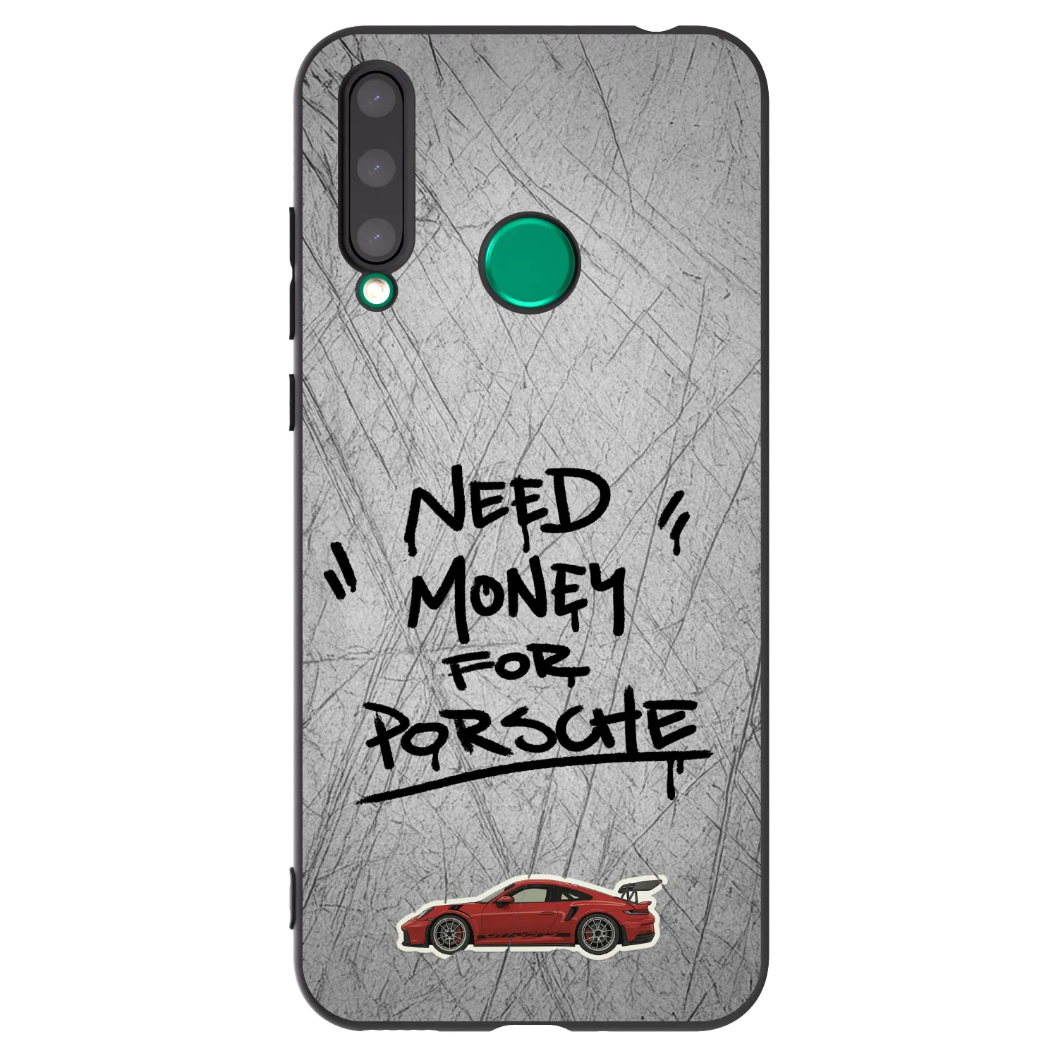 Picasee fekete szilikon tok az alábbi mobiltelefonokra Honor 20 Lite - Grey Drift