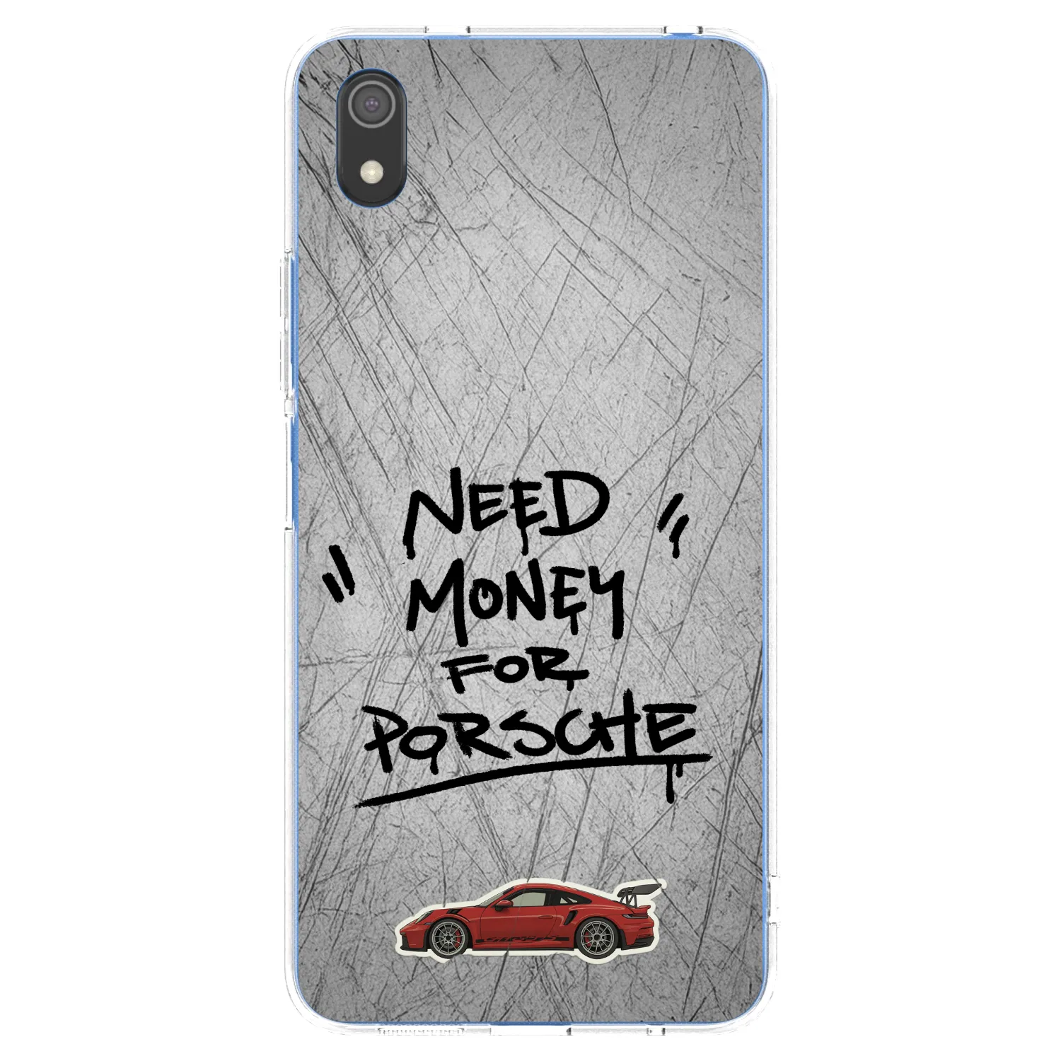 Picasee átlátszó szilikon tok az alábbi mobiltelefonokra Xiaomi Redmi 7A - Grey Drift