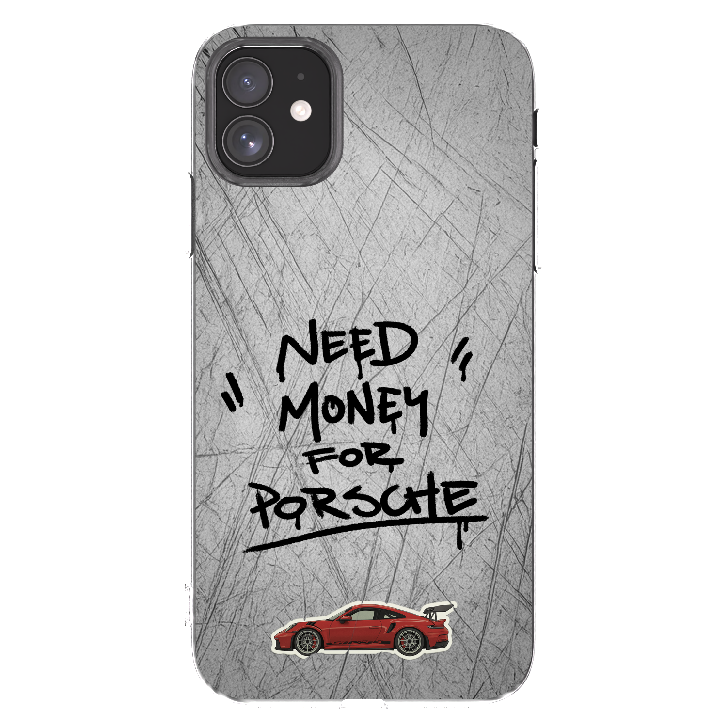 Picasee átlátszó szilikon tok az alábbi mobiltelefonokra Apple iPhone 11 - Grey Drift