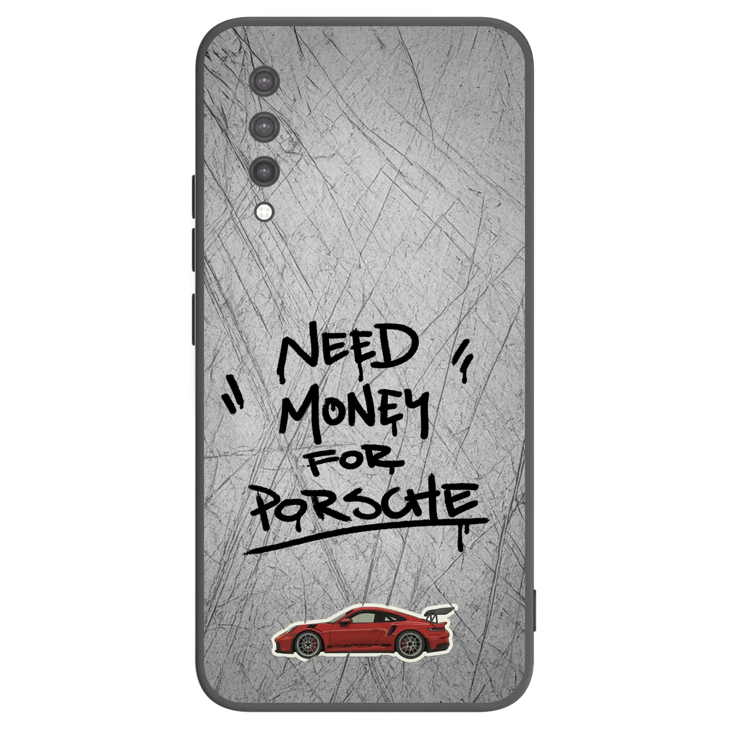 Picasee fekete szilikon tok az alábbi mobiltelefonokra Xiaomi Mi 9 Lite - Grey Drift