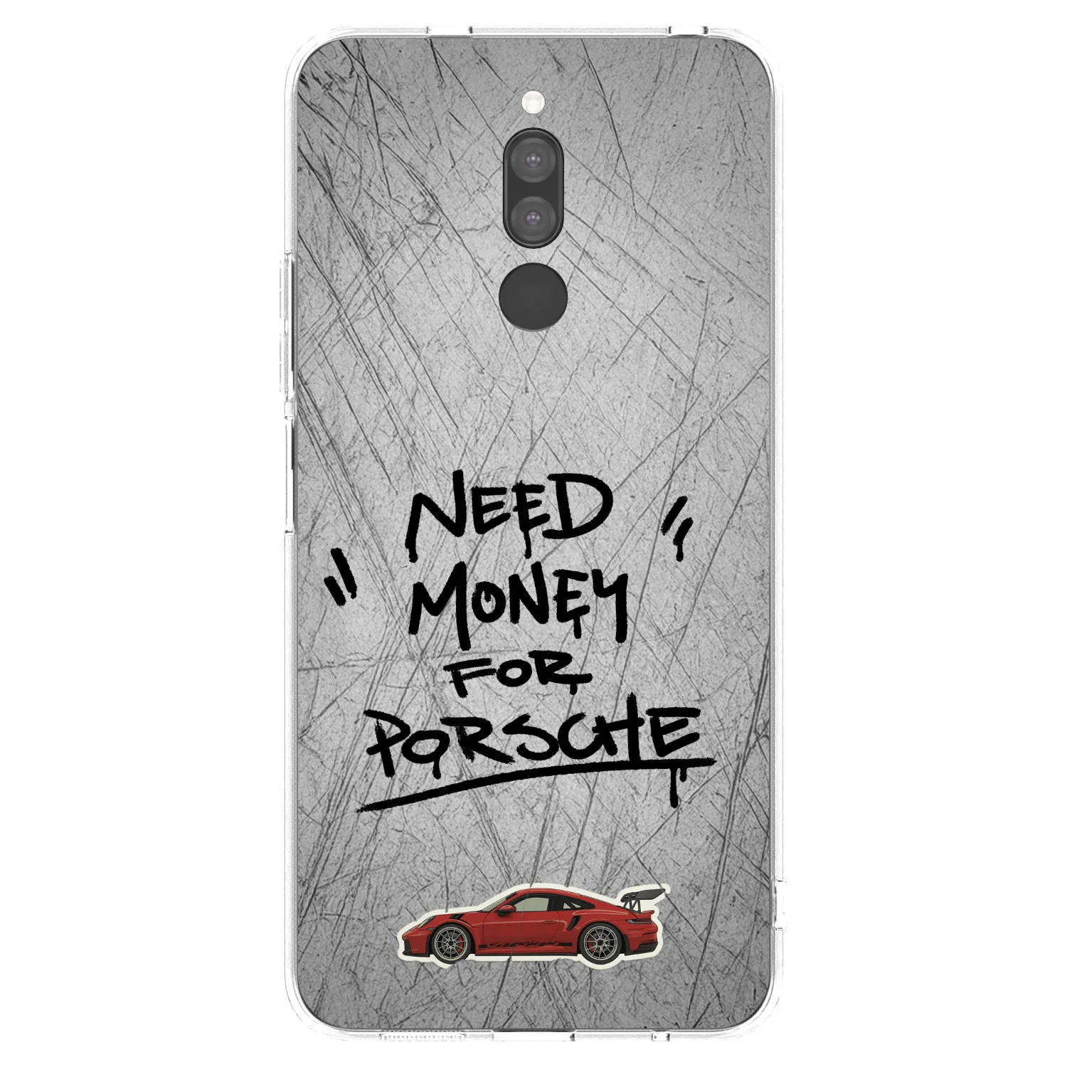 Picasee átlátszó szilikon tok az alábbi mobiltelefonokra Xiaomi Redmi 8 - Grey Drift