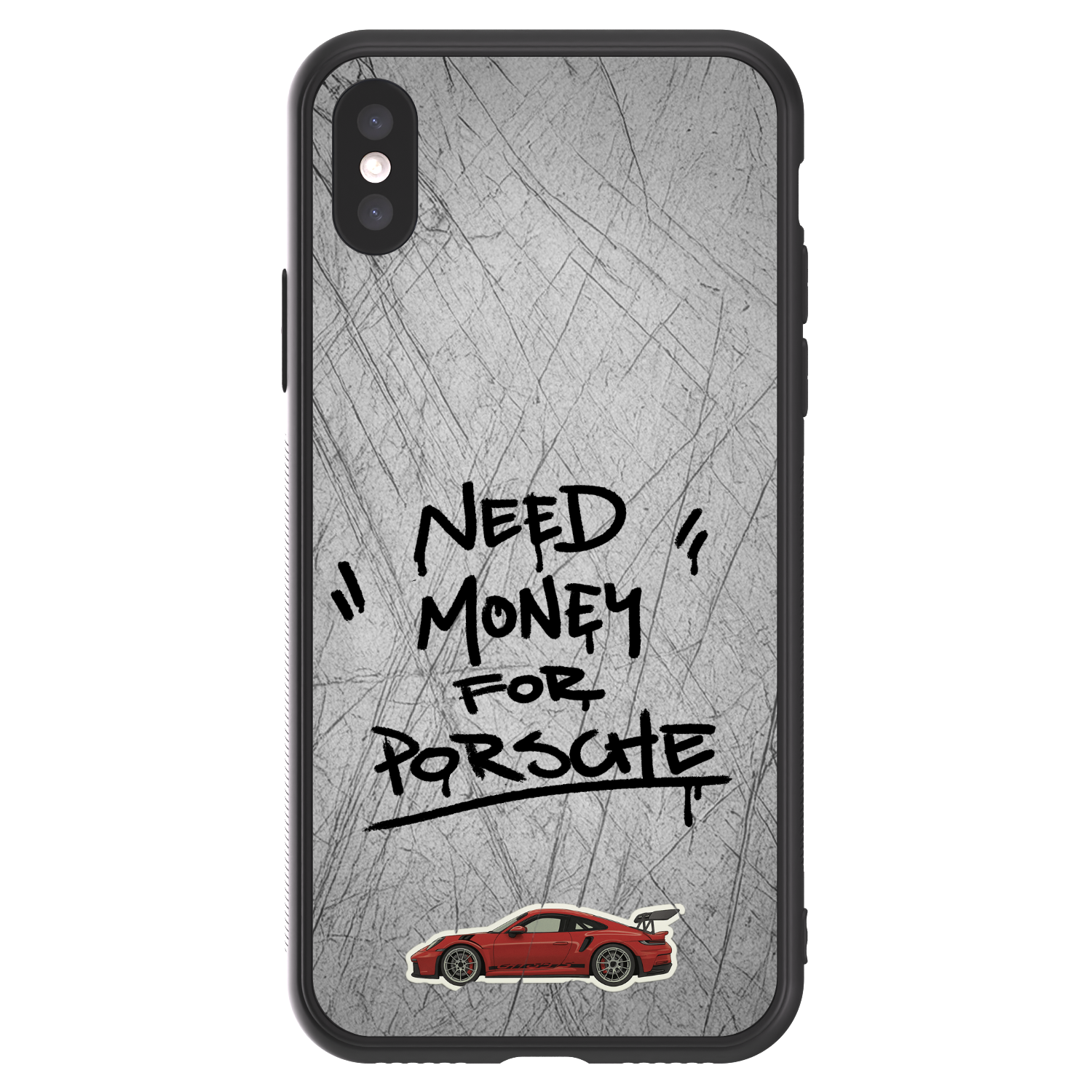Picasee ULTIMATE CASE Apple iPhone X/XS - készülékre - Grey Drift