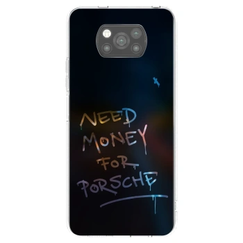 Picasee fekete szilikon tok az alábbi mobiltelefonokra Xiaomi Poco X3 - Neon Nights