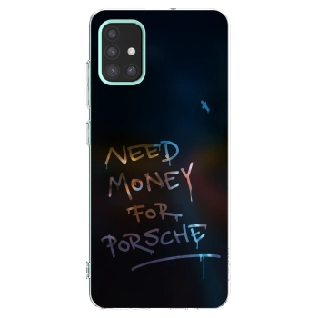 Picasee átlátszó szilikon tok az alábbi mobiltelefonokra Samsung Galaxy M31s - Neon Nights