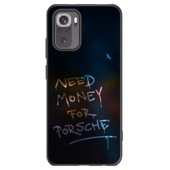 Picasee fekete szilikon tok az alábbi mobiltelefonokra Xiaomi Redmi Note 10 - Neon Nights