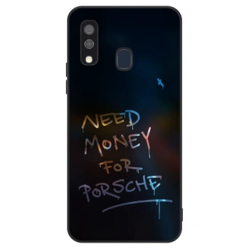 Szilikon tok erre a típusra Samsung Galaxy A40 A405F - Neon Nights