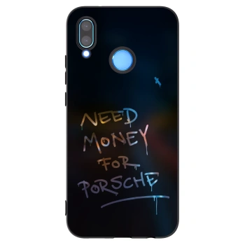 Picasee fekete szilikon tok az alábbi mobiltelefonokra Huawei P20 Lite - Neon Nights