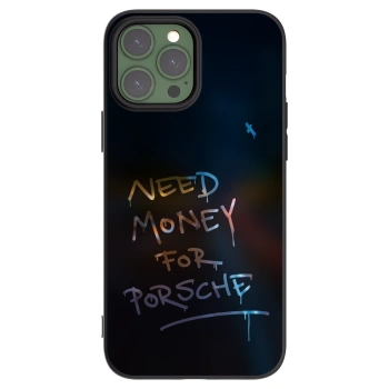 Picasee fekete szilikon tok az alábbi mobiltelefonokra Apple iPhone 13 Pro Max - Neon Nights