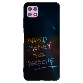 Picasee fekete szilikon tok az alábbi mobiltelefonokra Samsung Galaxy A22 A226B 5G - Neon Nights