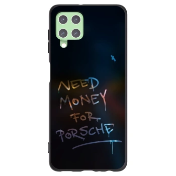 Picasee fekete szilikon tok az alábbi mobiltelefonokra Samsung Galaxy A22 A225F 4G - Neon Nights