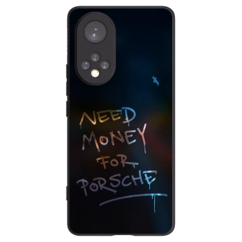 Picasee fekete szilikon tok az alábbi mobiltelefonokra Honor 50 5G - Neon Nights