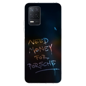 Picasee átlátszó szilikon tok az alábbi mobiltelefonokra Realme 8 5G - Neon Nights
