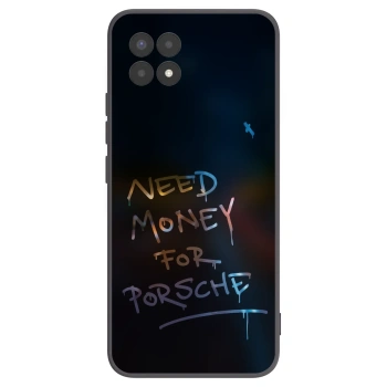Picasee fekete szilikon tok az alábbi mobiltelefonokra Realme 8i - Neon Nights
