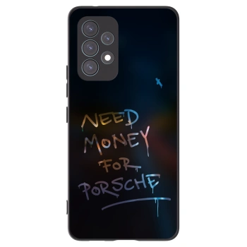 Picasee fekete szilikon tok az alábbi mobiltelefonokra Samsung Galaxy A53 5G A536 - Neon Nights
