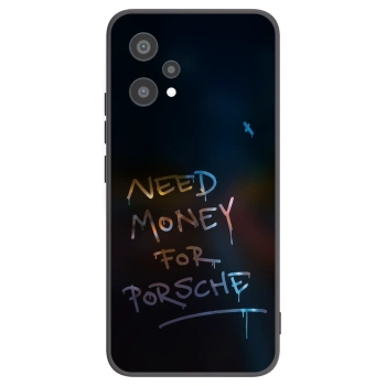 Picasee fekete szilikon tok az alábbi mobiltelefonokra Realme 9 Pro 5G - Neon Nights