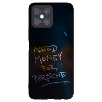 Picasee fekete szilikon tok az alábbi mobiltelefonokra Honor X8 4G - Neon Nights