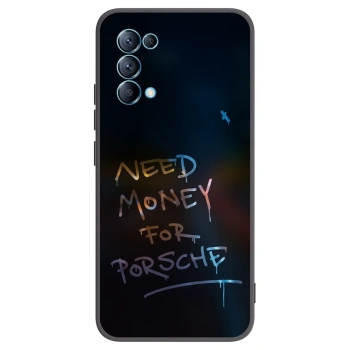 Picasee fekete szilikon tok az alábbi mobiltelefonokra OPPO Reno 5 5G - Neon Nights