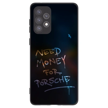 Picasee fekete szilikon tok az alábbi mobiltelefonokra Samsung Galaxy A73 5G - Neon Nights
