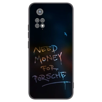 Picasee fekete szilikon tok az alábbi mobiltelefonokra Xiaomi Redmi Note 11S 5G - Neon Nights