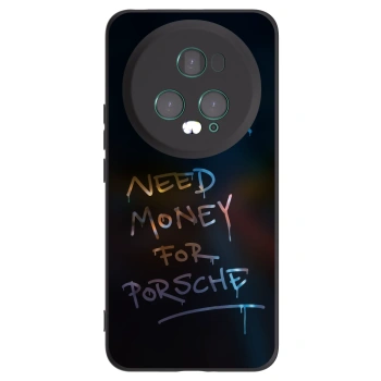 Picasee fekete szilikon tok az alábbi mobiltelefonokra Honor Magic5 Pro - Neon Nights