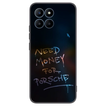 Picasee fekete szilikon tok az alábbi mobiltelefonokra Honor 70 Lite - Neon Nights