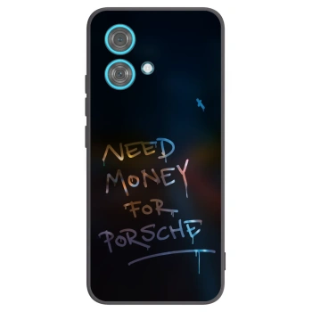 Picasee fekete szilikon tok az alábbi mobiltelefonokra Motorola Edge 40 Neo - Neon Nights