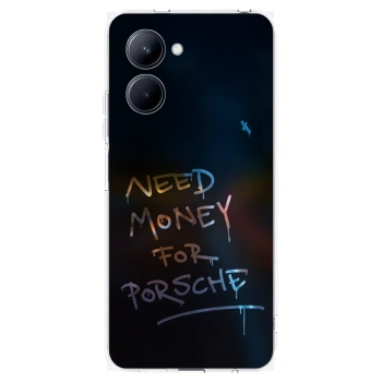 Picasee átlátszó szilikon tok az alábbi mobiltelefonokra Realme C33 (2023) - Neon Nights