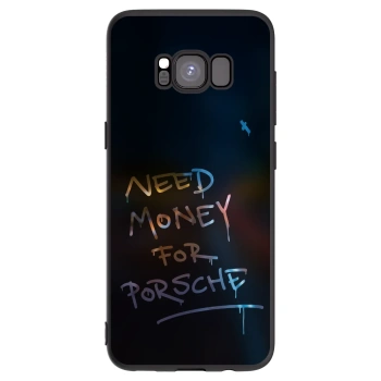 Picasee fekete szilikon tok az alábbi mobiltelefonokra Samsung Galaxy S8 G950F - Neon Nights