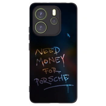 Picasee fekete szilikon tok az alábbi mobiltelefonokra Xiaomi Redmi Note 14 4G - Neon Nights