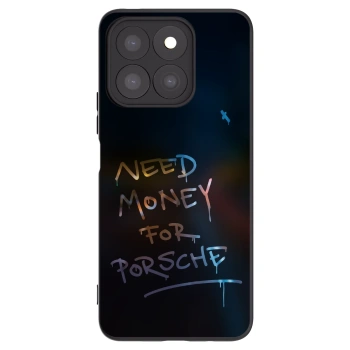 Picasee fekete szilikon tok az alábbi mobiltelefonokra Honor X8c - Neon Nights