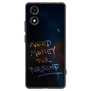 Picasee fekete szilikon tok az alábbi mobiltelefonokra Motorola Moto E14 - Neon Nights