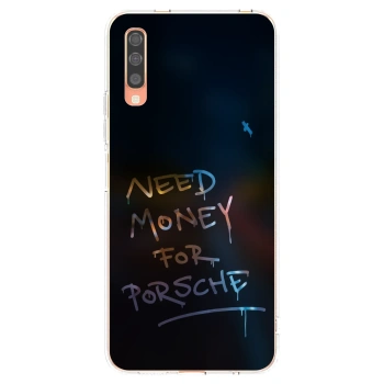 Picasee átlátszó szilikon tok az alábbi mobiltelefonokra Samsung Galaxy A70 A705F - Neon Nights