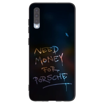 Picasee fekete szilikon tok az alábbi mobiltelefonokra Samsung Galaxy A70 A705F - Neon Nights