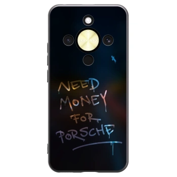 Picasee fekete szilikon tok az alábbi mobiltelefonokra Honor Magic8 Lite 5G - Neon Nights