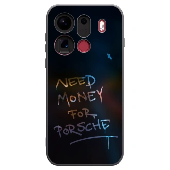Picasee fekete szilikon tok az alábbi mobiltelefonokra OPPO Find X9 Pro - Neon Nights