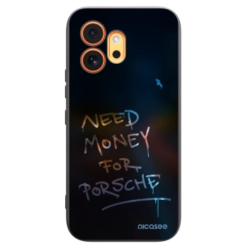 Picasee fekete szilikon tok az alábbi mobiltelefonokra Honor 600 - Neon Nights