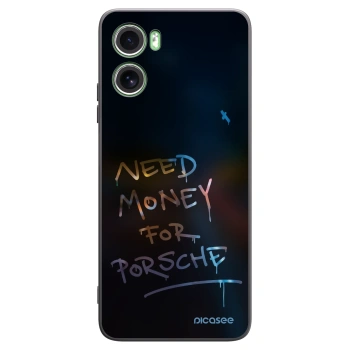 Picasee fekete szilikon tok az alábbi mobiltelefonokra Motorola Moto G06 - Neon Nights