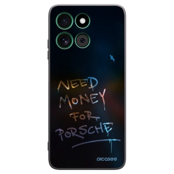 Picasee fekete szilikon tok az alábbi mobiltelefonokra Motorola Moto G57 Power - Neon Nights
