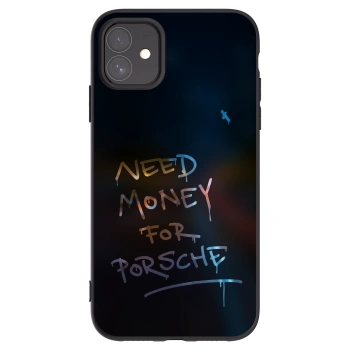 Picasee fekete szilikon tok az alábbi mobiltelefonokra Apple iPhone 11 - Neon Nights
