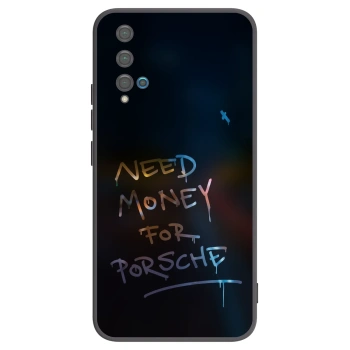 Picasee fekete szilikon tok az alábbi mobiltelefonokra Huawei Nova 5T - Neon Nights