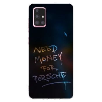Picasee átlátszó szilikon tok az alábbi mobiltelefonokra Samsung Galaxy A71 A715F - Neon Nights
