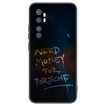 Picasee fekete szilikon tok az alábbi mobiltelefonokra Xiaomi Mi Note 10 Lite - Neon Nights