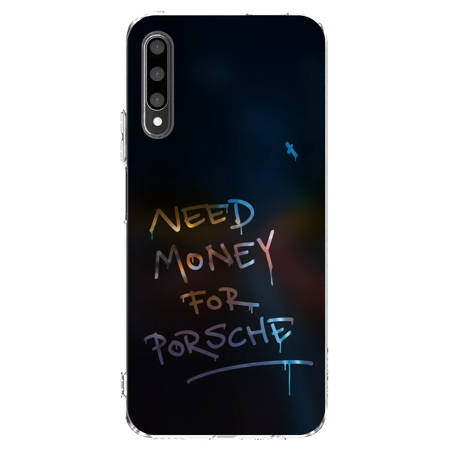 Picasee átlátszó szilikon tok az alábbi mobiltelefonokra Honor 9X Pro - Neon Nights