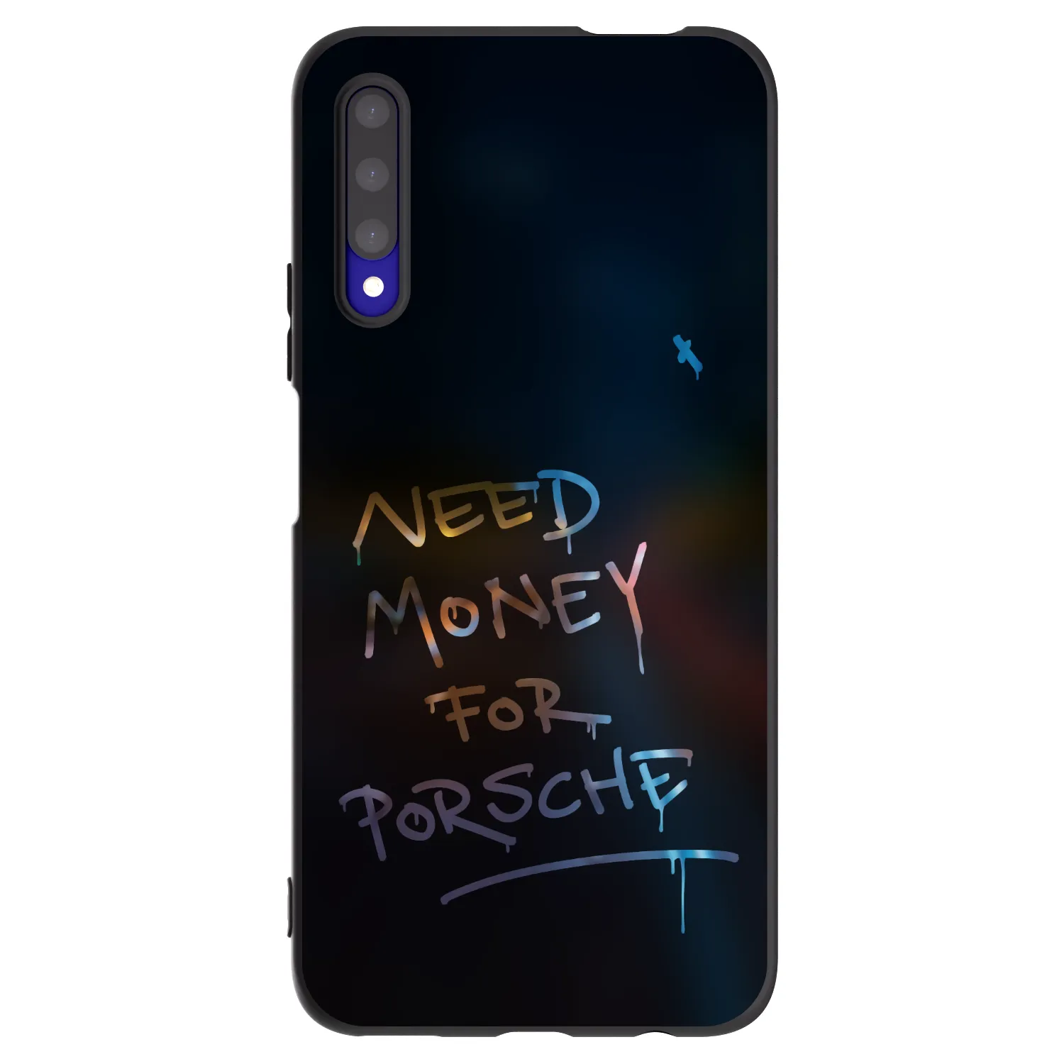 Picasee fekete szilikon tok az alábbi mobiltelefonokra Honor 9X Pro - Neon Nights